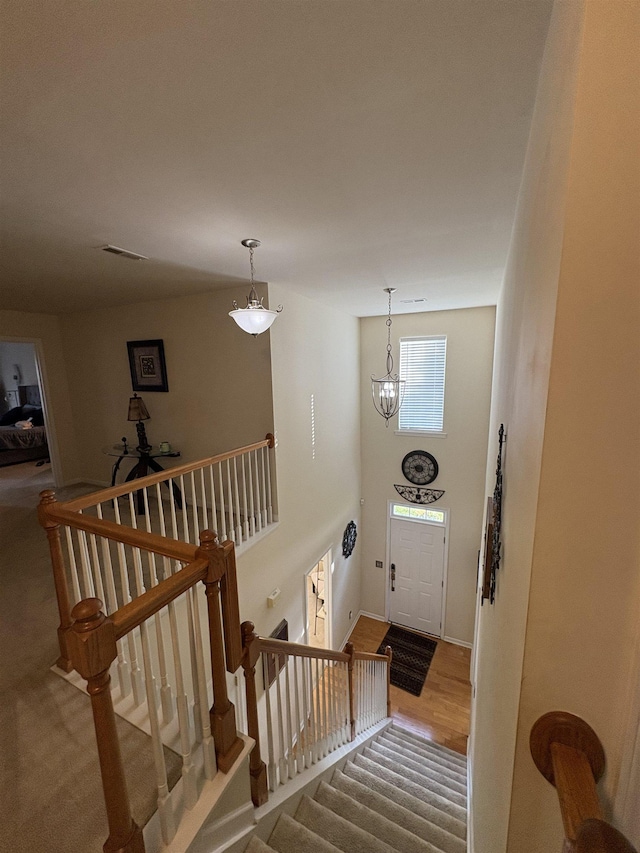 105 Pimmitt Run, Moore, SC 29369 - staircase featuring baseboards