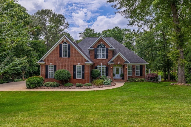 228 Antrim, Moore, SC 29369 - view of front facade with a front yard and brick siding