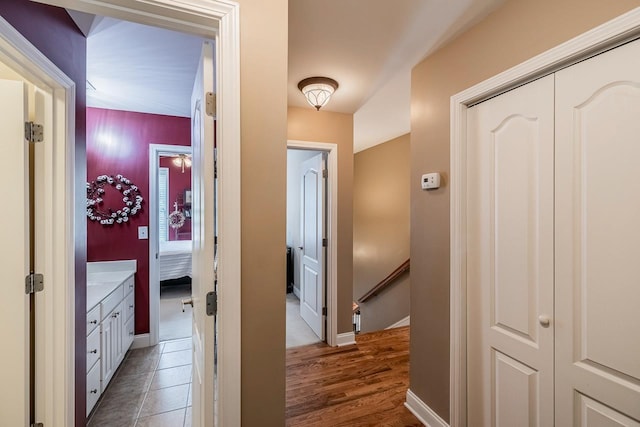 228 Antrim, Moore, SC 29369 - corridor featuring an upstairs landing and light wood finished floors