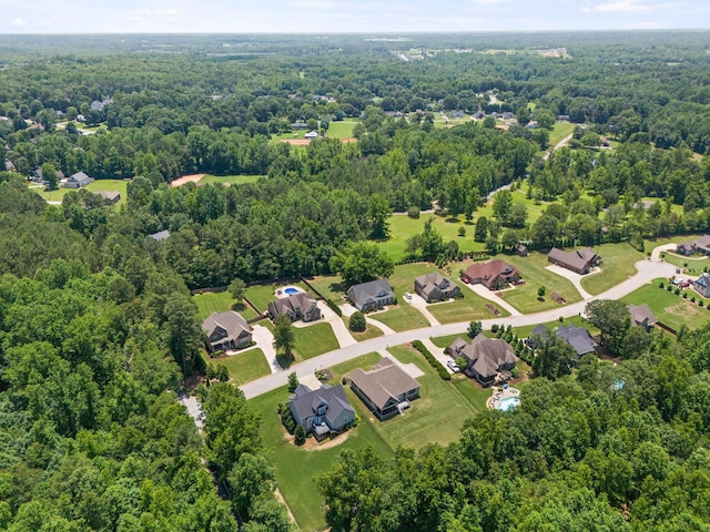 203 Piper Gln, Inman, SC 29349 - aerial view of a heavily wooded area