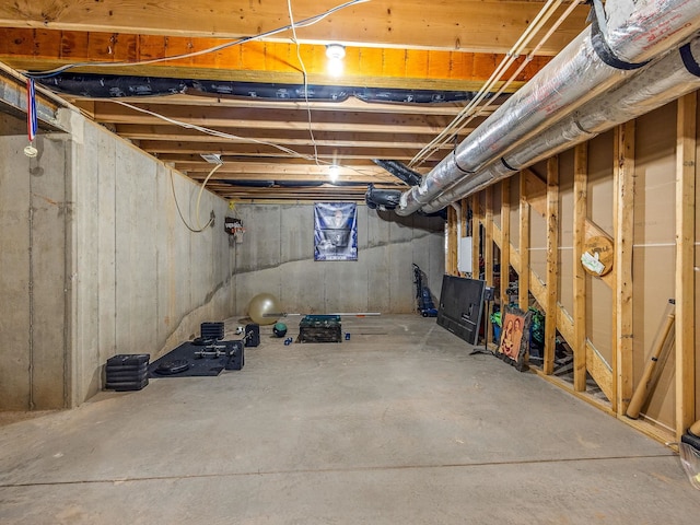 711 Hatwood, Duncan, SC 29334 - view of unfinished basement