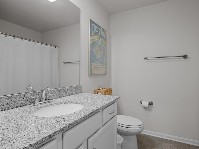 244 Cassingham, Boiling Springs, SC 29316 - full bath with vanity and tile patterned floors