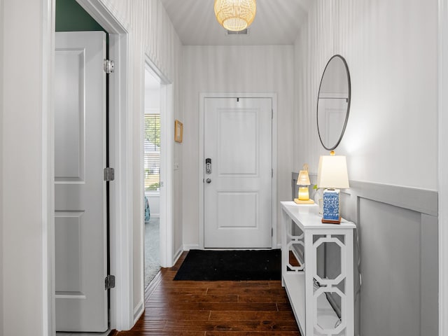 244 Cassingham, Boiling Springs, SC 29316 - entryway with dark wood finished floors