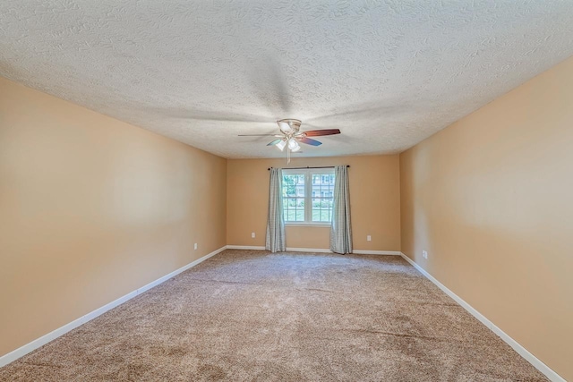 215 E Shefford, Greer, SC 29650 - empty room with a ceiling fan, light carpet, and a textured ceiling