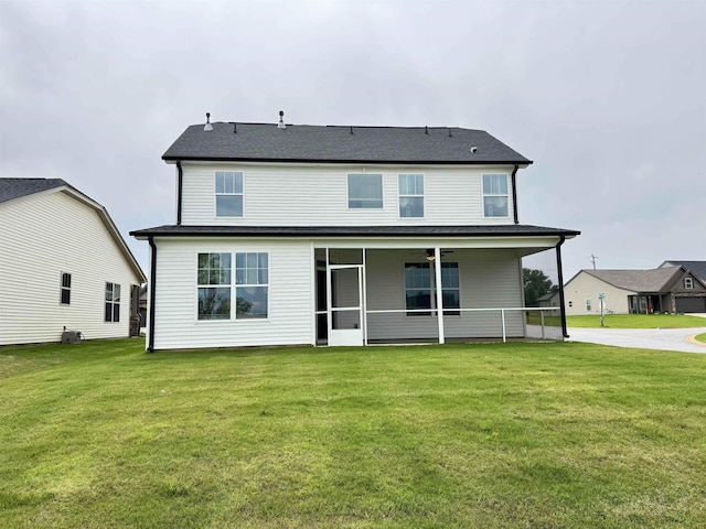 2601 Karkinnen, Moore, SC 29369 - rear view of house with a lawn