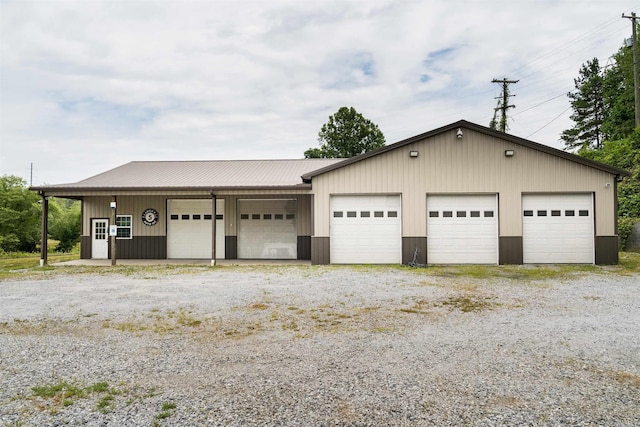 2650 Rainbow Lake Rd, Inman, SC 29349 - view of detached garage