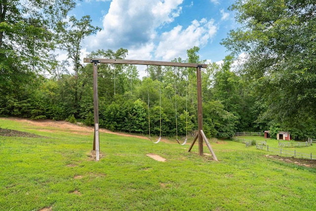 2650 Rainbow Lake Rd, Inman, SC 29349 - view of yard