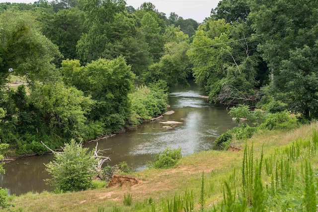 2650 Rainbow Lake Rd, Inman, SC 29349 - water view featuring a heavily wooded area