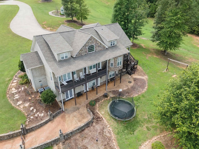 2650 Rainbow Lake Rd, Inman, SC 29349 - view from above of property