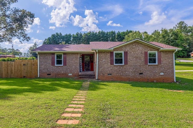 13 Thomas, Williamston, SC 29697 - single story home with crawl space, brick siding, and a shingled roof