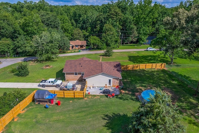 13 Thomas, Williamston, SC 29697 - view of subject property featuring a heavily wooded area