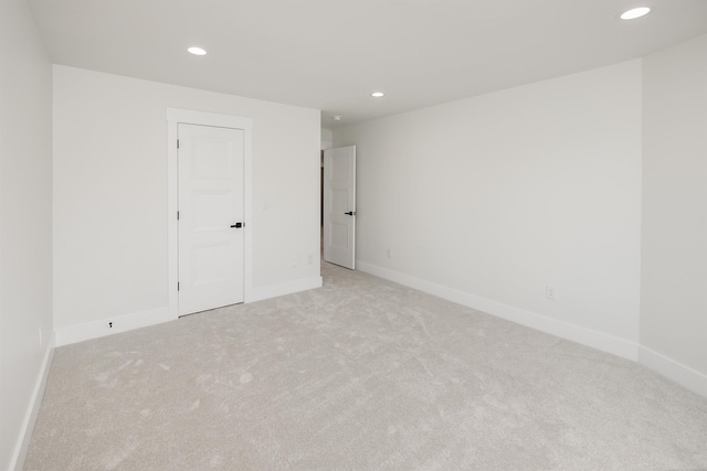 3617 Pennington, Greer, SC 29651 - carpeted empty room with recessed lighting and baseboards