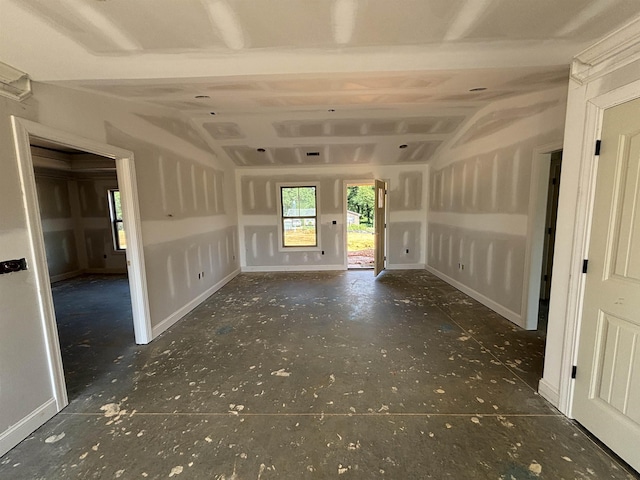 129 Worthmore, Gaffney, SC 29340 - unfurnished room featuring lofted ceiling