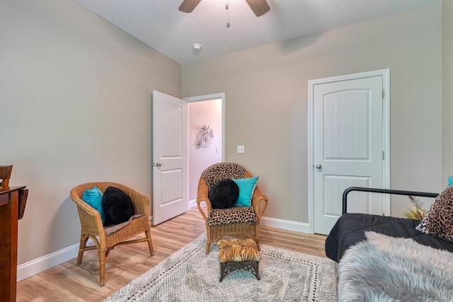 119 W Caylee, Chesnee, SC 29323 - living area with ceiling fan and light wood-type flooring