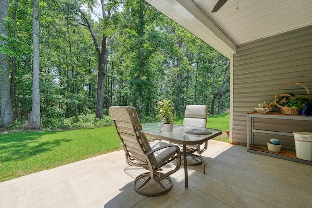 119 W Caylee, Chesnee, SC 29323 - view of patio with outdoor dining area