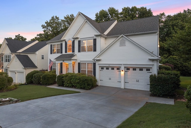514 Collingsworth, Greenville, SC 29615 - traditional-style home featuring concrete driveway and a lawn