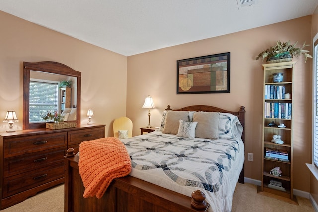 514 Collingsworth, Greenville, SC 29615 - bedroom with light carpet and baseboards
