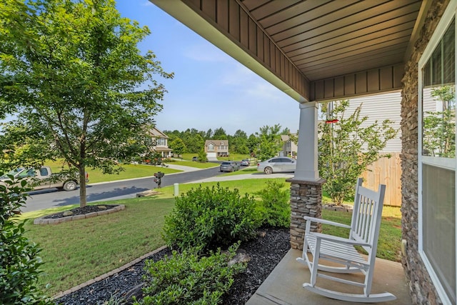 714 Cremello, Moore, SC 29369 - porch with a yard