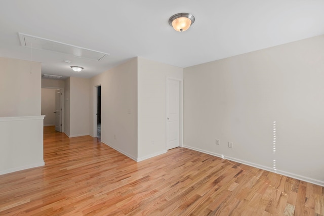 714 Cremello, Moore, SC 29369 - unfurnished room featuring attic access and light wood finished floors