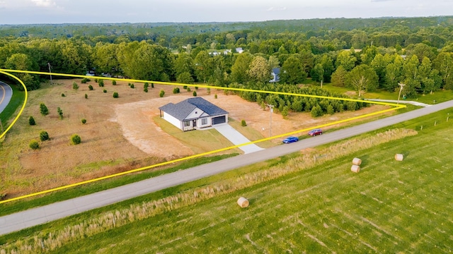 634 N Green Riv, Gaffney, SC 29341 - view of rural area with property boundaries highlighted and a forest