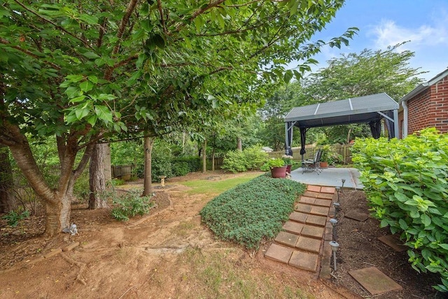232 N Hamlet, Moore, SC 29369 - view of yard featuring a gazebo and a patio