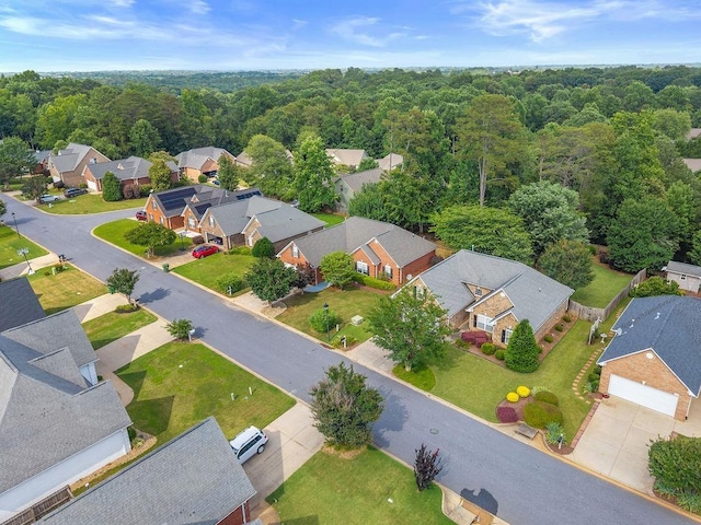 232 N Hamlet, Moore, SC 29369 - aerial perspective of suburban area with a forest
