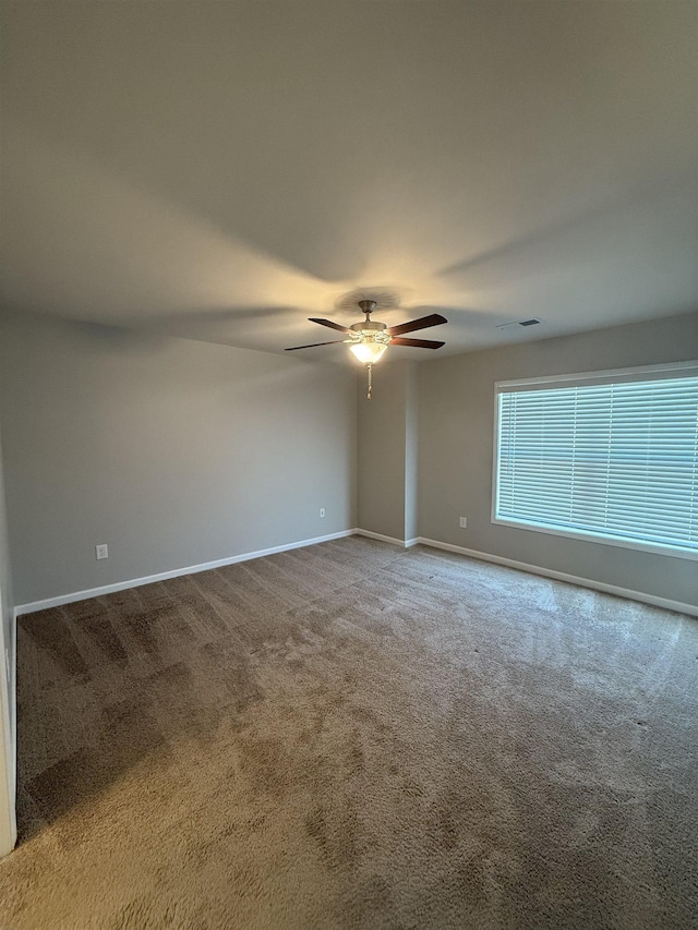 158 Clingstone, Duncan, SC 29334 - carpeted empty room featuring a ceiling fan and baseboards