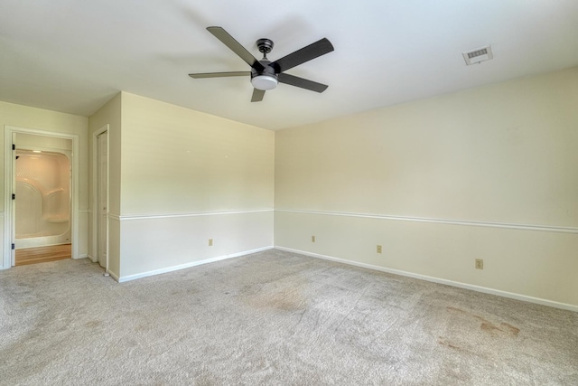 233 Summerfield, Moore, SC 29369 - unfurnished room featuring a ceiling fan and carpet flooring