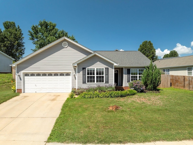 308 Juniper Leaf, Greer, SC 29651 - ranch-style home with an attached garage and driveway