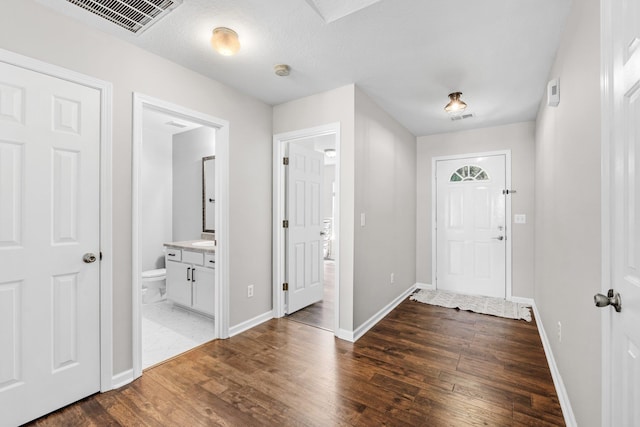 308 Juniper Leaf, Greer, SC 29651 - entrance foyer featuring wood finished floors and baseboards