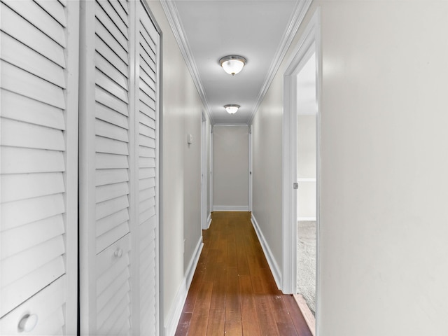 113 Commodore, Duncan, SC 29334 - hall featuring ornamental molding and dark wood finished floors