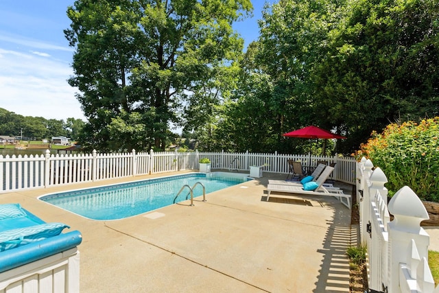 436 S Lakeview, Duncan, SC 29334 - view of pool featuring a patio and a fenced backyard