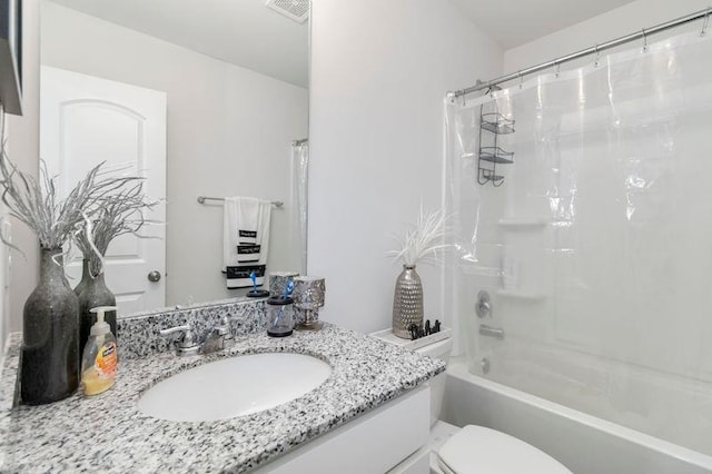 226 Christopher St, Duncan, SC 29334 - bathroom featuring vanity and shower / bathtub combination with curtain