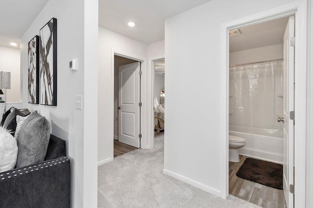 226 Christopher St, Duncan, SC 29334 - corridor with recessed lighting and carpet flooring