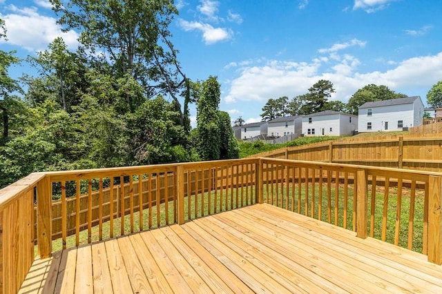 226 Christopher St, Duncan, SC 29334 - wooden deck with a fenced backyard