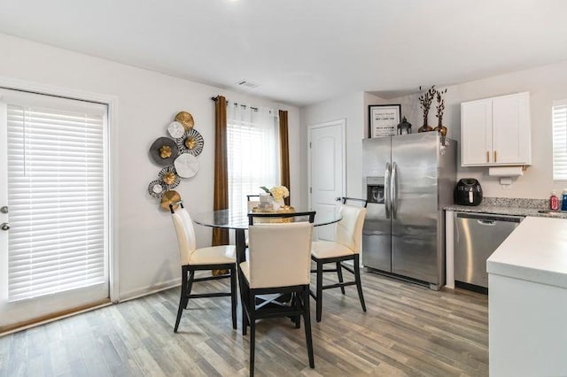226 Christopher St, Duncan, SC 29334 - dining space featuring light wood-type flooring