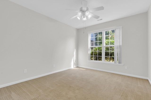 8 Glenbow, Simpsonville, SC 29680 - carpeted spare room featuring a ceiling fan and baseboards