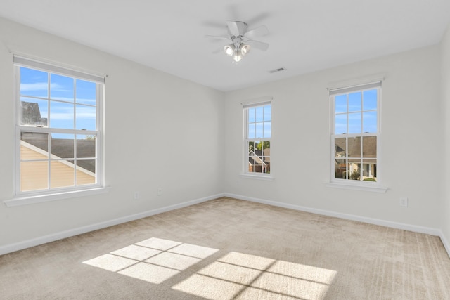 8 Glenbow, Simpsonville, SC 29680 - carpeted empty room featuring baseboards and a ceiling fan