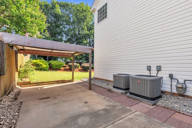 8 Glenbow, Simpsonville, SC 29680 - view of patio featuring a carport