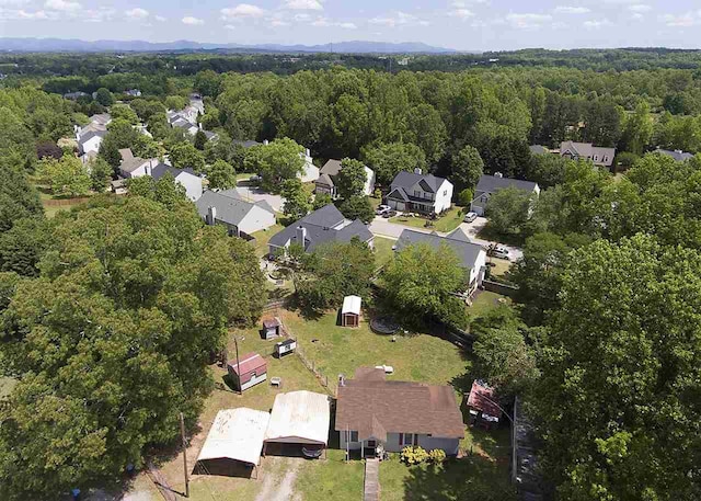 view of drone / aerial view