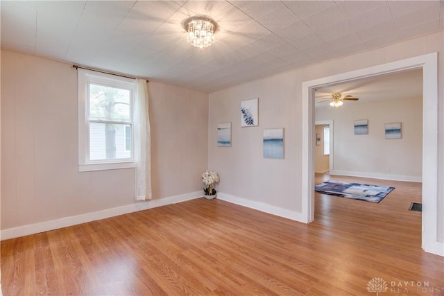 216 S Short St, Troy, OH 45373 - spare room featuring light wood finished floors and baseboards