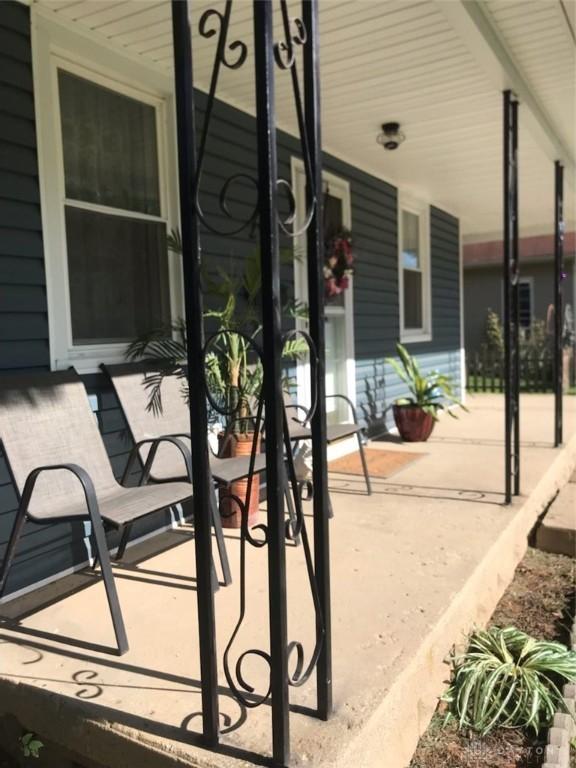216 S Short St, Troy, OH 45373 - view of patio with covered porch