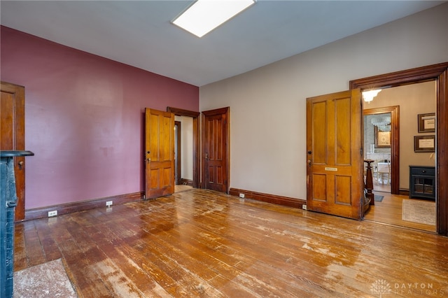 interior space with light wood-type flooring