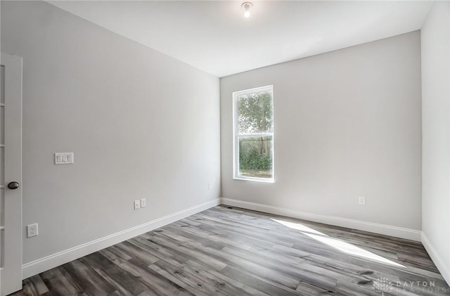 536 Hines Cir, Washington Twp, OH 45458 - spare room with wood finished floors and baseboards
