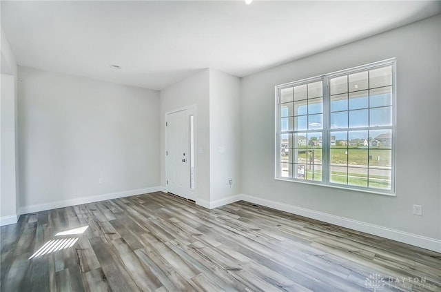 536 Hines Cir, Washington Twp, OH 45458 - spare room with wood finished floors and baseboards