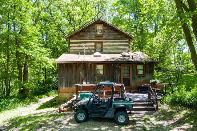 view of back of house