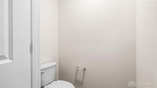 bathroom with toilet