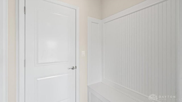 view of mudroom