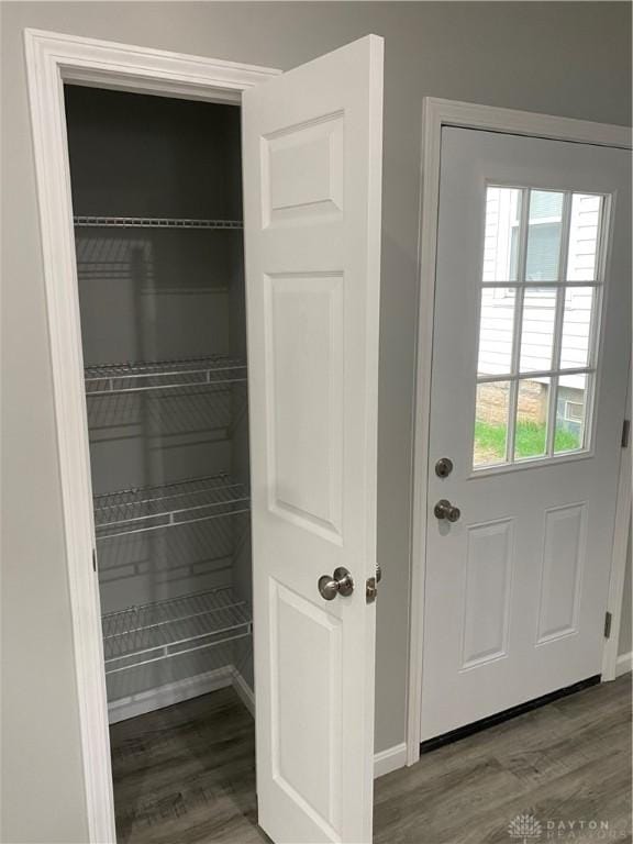 view of pantry