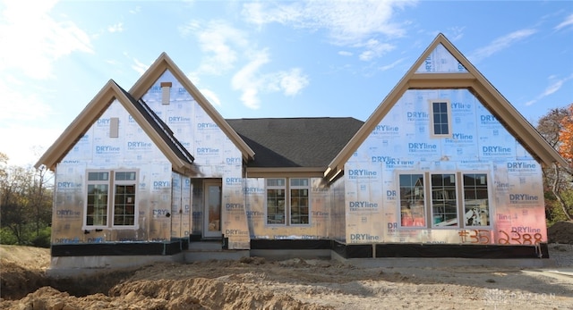 view of property under construction